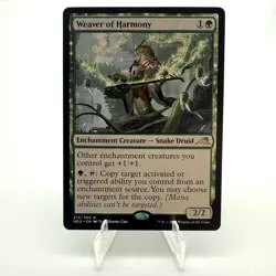 Magic The Gathering Weaver of Harmony Kamigawa: Neon Dynasty Regular NM - Image 1