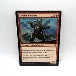 Goblin Warchief Dominaria MTG Magic The Gathering - Image 1