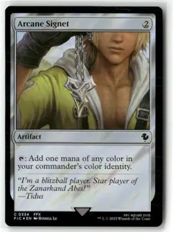 Arcane Signet Surge Foil NM MTG MAGIC 334 Final Fantasy - Image 1