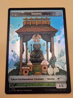 Shrine Token (Rainbow Foil) Secret Lair Drop Foil LP - Image 2