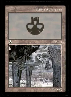 Swamp LP Light Play Portal Second 2nd MTG [9532] - Image 1