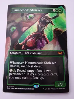 Hauntwoods Shrieker (Borderless) Duskmourn: House of Horror Regular - Image 1