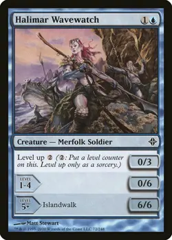 1x Halimar Wavewatch - NM English MTG - Rise of the Eldrazi - Image 1