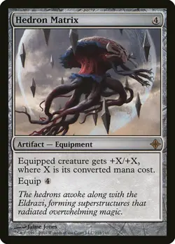 1x Hedron Matrix - NM English MTG - Rise of the Eldrazi - Image 1