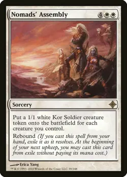 1x Nomads' Assembly - NM English MTG - Rise of the Eldrazi - Image 1