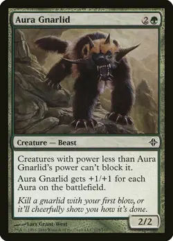 1x Aura Gnarlid - NM English MTG - Rise of the Eldrazi - Image 1