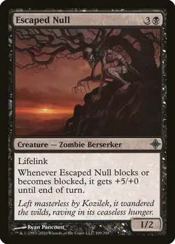 1x Escaped Null - NM English MTG - Rise of the Eldrazi - Image 1