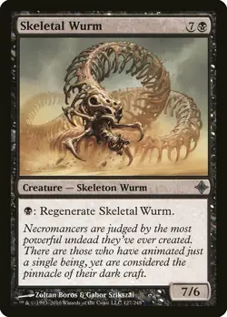 1x Skeletal Wurm - NM English MTG - Rise of the Eldrazi - Image 1
