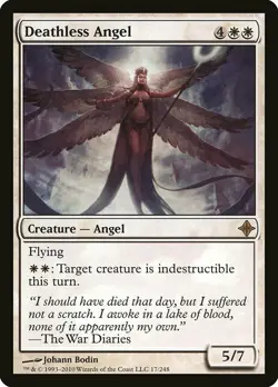1x Deathless Angel - NM English MTG - Rise of the Eldrazi - Image 1
