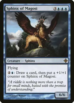 1x Sphinx of Magosi - NM English MTG - Rise of the Eldrazi - Image 1