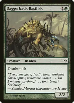 1x Daggerback Basilisk - NM English MTG - Rise of the Eldrazi - Image 1