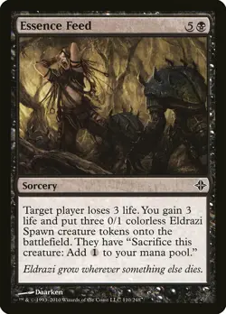 1x Essence Feed - NM English MTG - Rise of the Eldrazi - Image 1