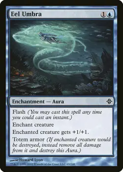 1x Eel Umbra - NM English MTG - Rise of the Eldrazi - Image 1