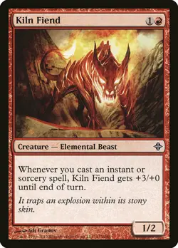 1x Kiln Fiend - NM English MTG - Rise of the Eldrazi - Image 1