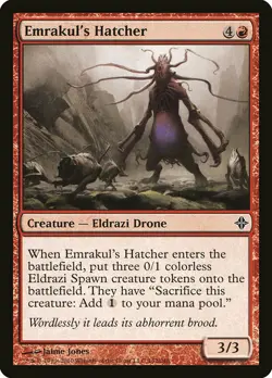 1x Emrakul's Hatcher - NM English MTG - Rise of the Eldrazi - Image 1