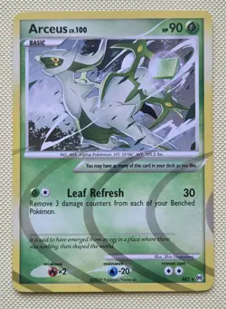 Pokemon Arceus AR2 Lv 100 Holo Rare Platinum Arceus - Image 1