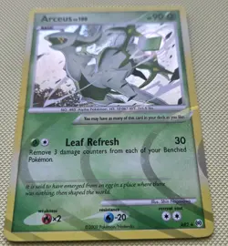Pokemon Arceus AR2 Lv 100 Holo Rare Platinum Arceus - Image 2