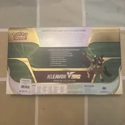 Pokemon SW&SH 2022 Kleavor VSTAR Premium Collection Box New Factory Sealed - Image 2
