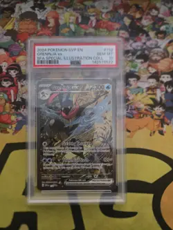 PSA 10 Pokemon Greninja ex SVP 132 Shrouded Fable Special Illustration Promo - Image 1