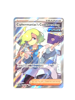 Ciphermaniac's Codebreaking 198/162 Ultra Rare POKEMON TCG Temporal Forces TEF - Image 1