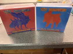 Pokemon TCG Sword and Shield Base 2 Elite Trainer Boxes ETB Art Set New Sealed 820650104459 - Image 2
