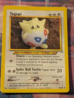 Togepi 56/105 Neo Destiny LP Pokemon - Image 1