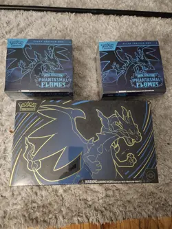 Pokemon Mega Charizard Ultra-Premium Collection Box Plus 2 Phantasmal Trainerbox - Image 1