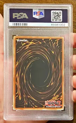 Yu-Gi-Oh! CLOUDIAN EYE OF THE TYPHOON GLAS-EN005 1st Edition Ultimate Rare PSA 8 - Image 2