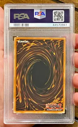 2004 Yugioh SPIRIT OF THE PHARAOH AST-062 1st Edition Ultra Rare PSA 10 Gem Mint - Image 4