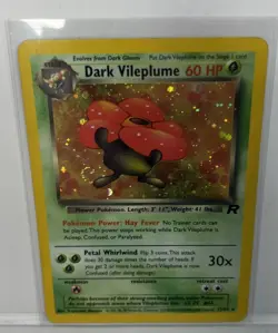 Pokemon Dark Vileplume Pokemon Card Team Rocket 13/82 Holo 1999-2000 - Image 1