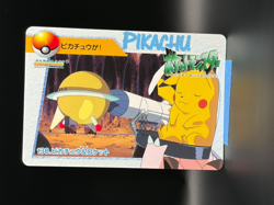Pikachu 130 Carddass Anime Collection 1998 Pokemon Card BANDAI Japanese - Image 1