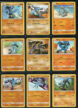 Pokemon TCG 9x Riolu Lot XY Fates Collide Mixed Collection Set Cards - Image 1