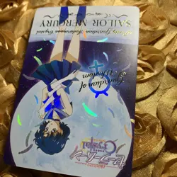 MERCURY Sailor Moon CRYSTAL MOON edition Goddess Beauty Anime Foil Girl Card - Image 3