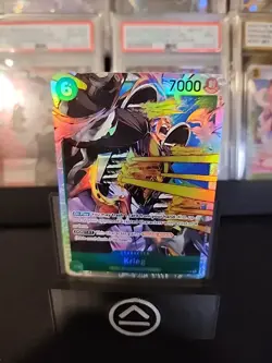 ONE PIECE SR PILLARS OF STRENGTH CARD GAME KRIEG CARD OP03-025 ENGLISH - Image 2