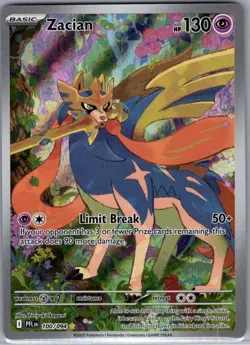 Zacian 100/094 ME02: Phantasmal Flames - Pokemon Card - NM - Image 1