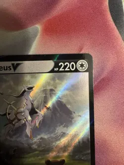 Arceus V SWSH204 SWSH: Sword & Shield Promo Card NM - Image 3