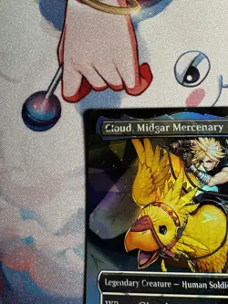 Cloud, Midgard Mercenary #564 Chocobo Track FOIL Final Fantasy MTG NM/M - Image 2