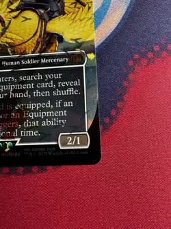 Cloud, Midgard Mercenary #564 Chocobo Track FOIL Final Fantasy MTG NM/M - Image 4