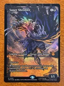 Super Shredder (Showcase) - Teenage Mutant Ninja Turtles (TMNT) - FOIL NM-M 285 - Image 1