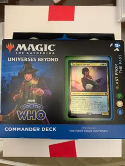 Magic: The Gathering - Doctor Who Commander Deck - Blast From The Past - Sealed - Image 1