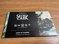 Secret Lair - Ghost of Tsushima - Rainbow Foil Edition (Sealed) MTG - Image 1