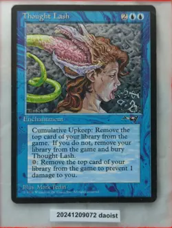 MTG Thought Lash Alliances Rare Magic The Gathering MP - Image 1