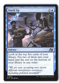 1x NM Stock Up - Aetherdrift [MTG] 0067 pack fresh - Image 1
