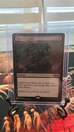 Demonic Tutor Regular - UMA LIST LP x1 MTG Magic - Free Shipping - Image 1