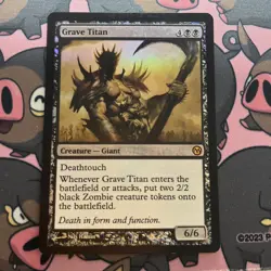 Grave Titan Media Promos Foil - Image 1