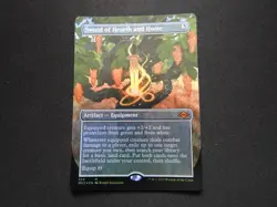 Sword of Hearth and Home Borderless FOIL NM [Modern Horizons 2] Free Tracking! - Image 1