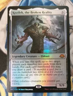 1x MTG Kozilek, the Broken Reality *FOIL* MH3 Mythic! NM Mint! Ships fast - Image 1