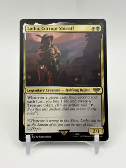 Lotho, Corrupt Shirriff Lord Of The Rings 0213 Magic The Gathering MTG - Image 1