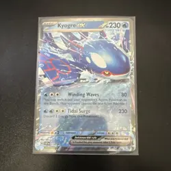 Pokemon Kyogre EX SVP 178 Black Star Promos Rare Holo NM - Image 1