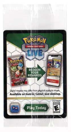 Vaporeon ex 023/131 Prismatic Evolutions Stamped Promo SEALED Pokemon NM - Image 2